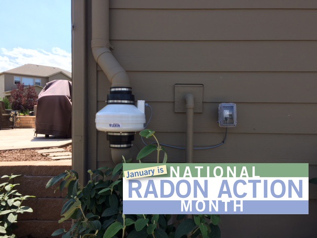 January is radon action month