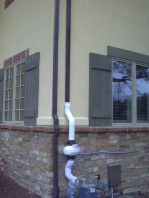 A crawlspace mitigation system installed in Littleton Colorado