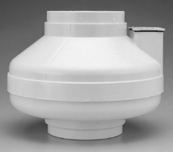 Radon Mitigation Fan used on projects in Denver Metro Area