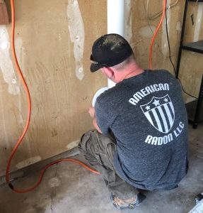 radon mitigation system installation from american radon's John Cardos