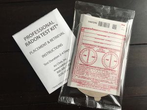 free charcoal radon test kit